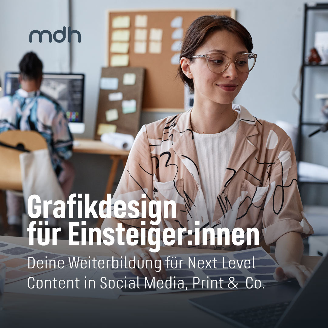 Online-Abendkurs "Grafikdesign für Einsteiger"